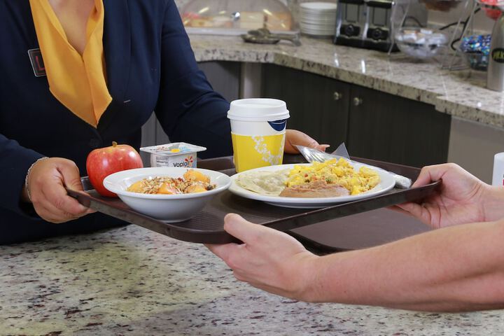 Breakfast area