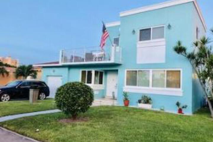 Exterior of BLUE HOUSE