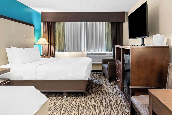 1 Queen Bed Shower Microwave and Refrigerator Flat Screen Television High Speed Internet Accessible Full Breakfast (19 of 20)