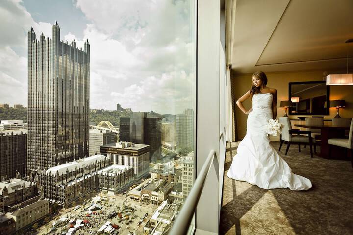 Indoor wedding