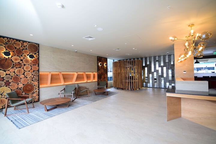 Lobby sitting area