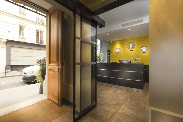 Interior entrance