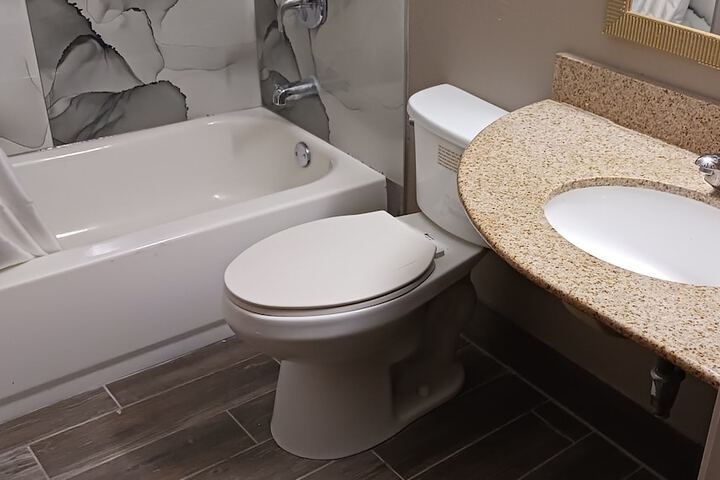 ADA Accessible Deluxe Queen with Roll in Shower (1 of 13)