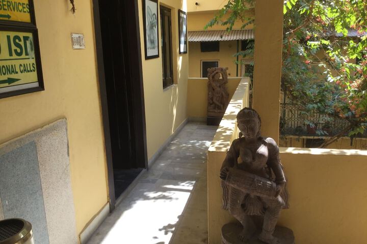 Interior entrance