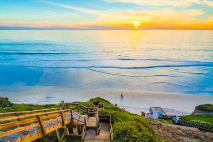 Sunset Beach Home in Encinitas, CA