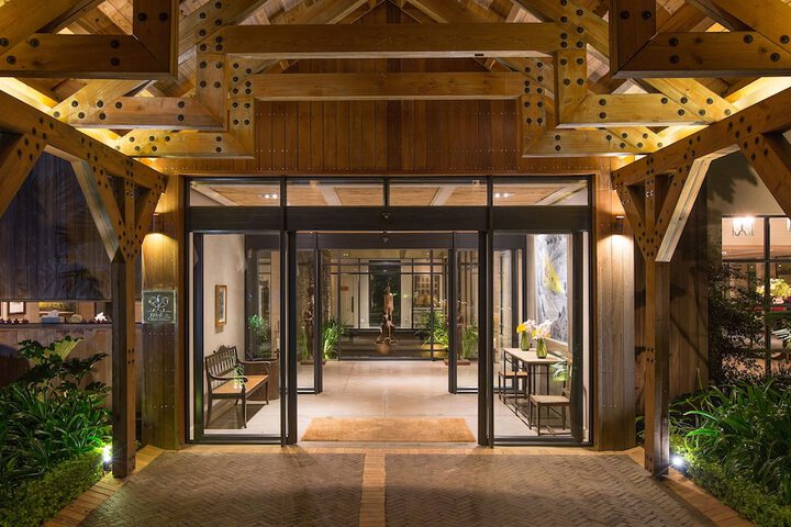 Interior entrance