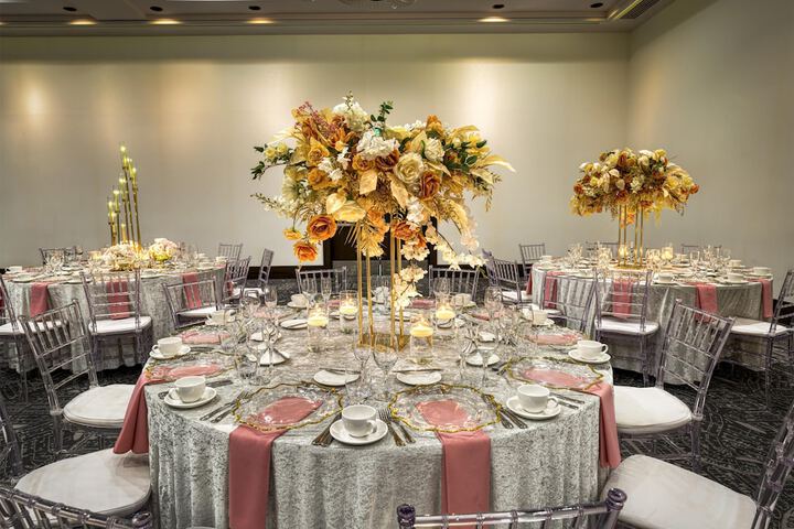 Indoor wedding