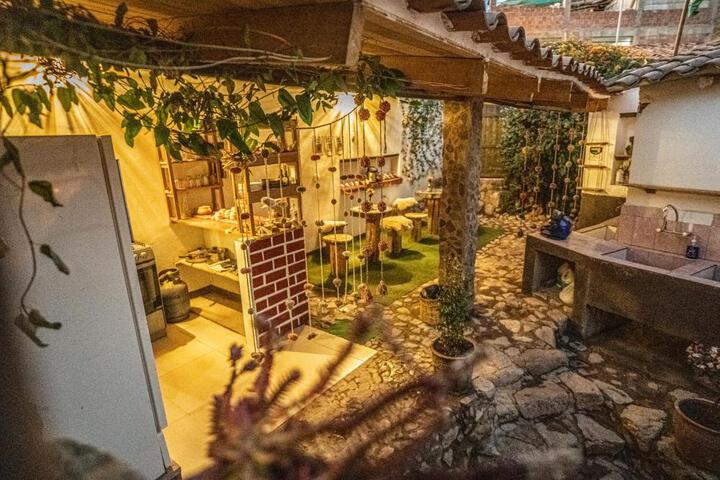 MAMA GREEN HOSTAL - Eco Andean Experience and Permaculture Farm - Vegetarian Breakfast
