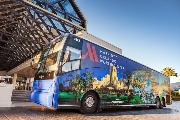Theme park shuttle