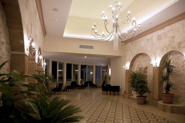 Interior entrance