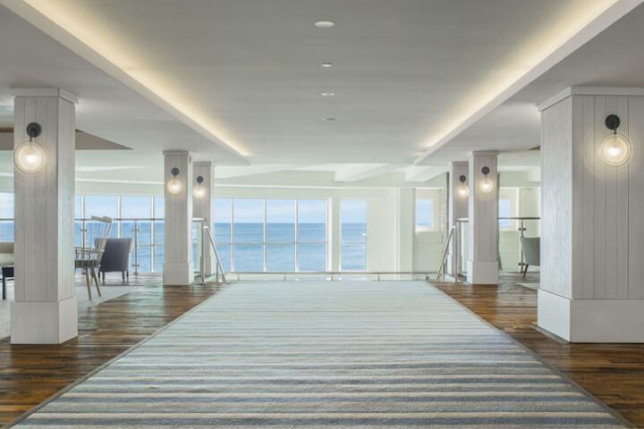 Interior entrance