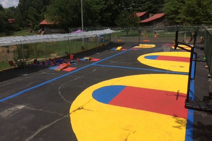Basketball court