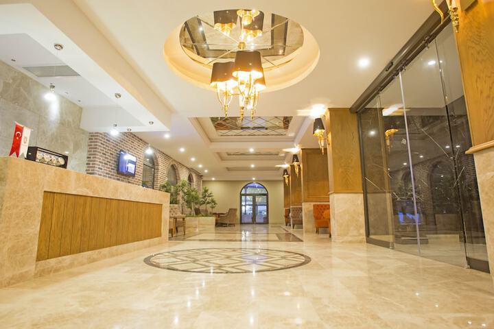 Interior entrance