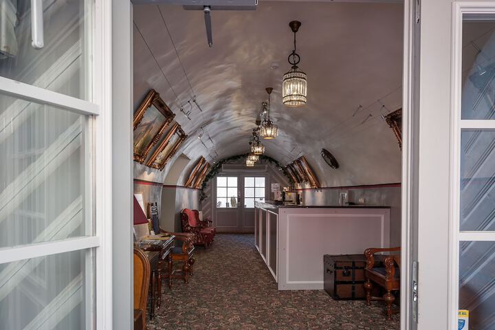 Interior entrance