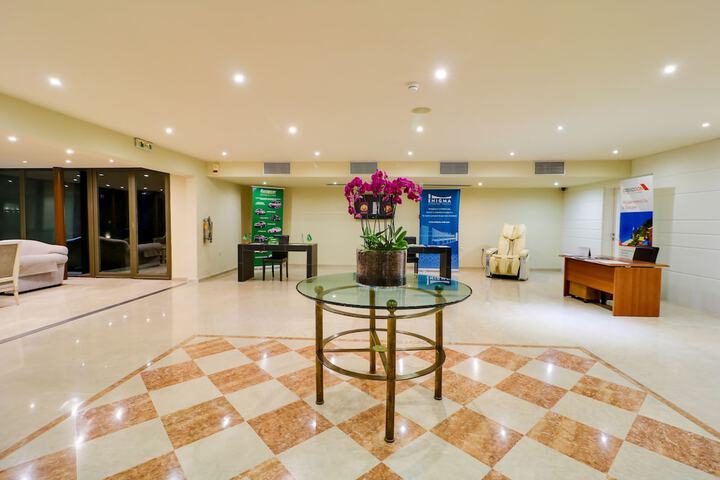 Interior entrance
