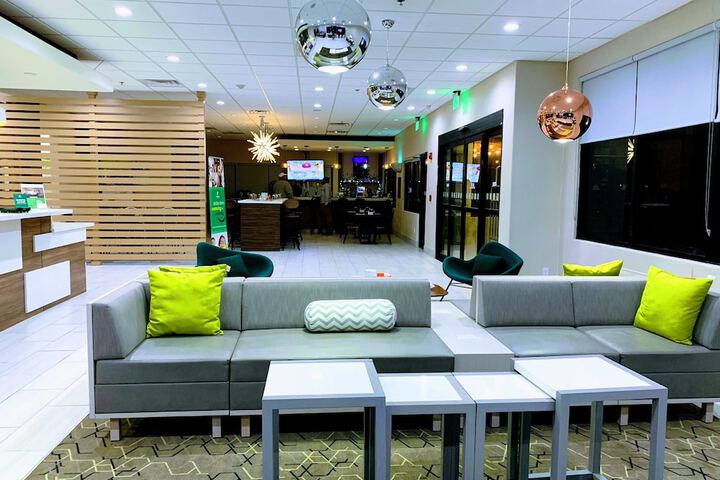 Lobby sitting area