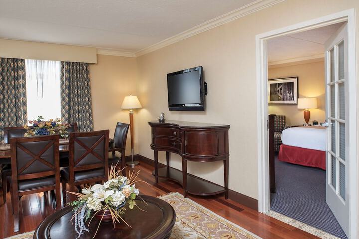 1 King Bed with Full Pull Out Sofa (3 of 34)