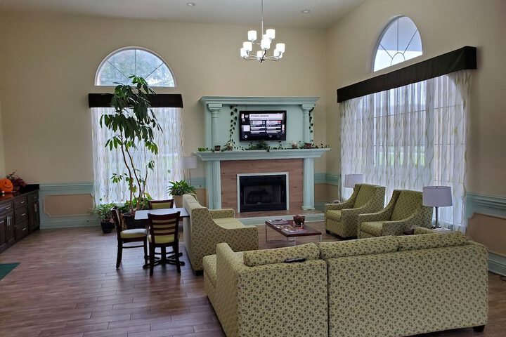 Lobby sitting area