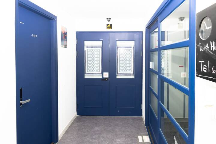 Interior entrance