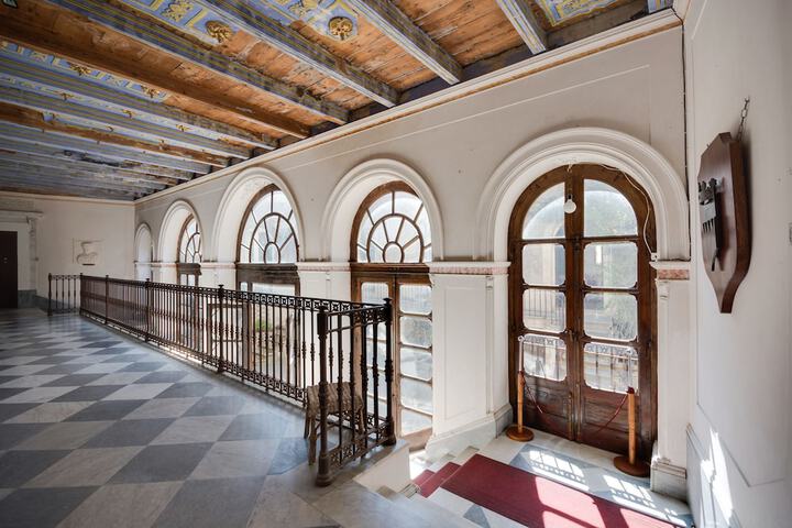 Interior entrance