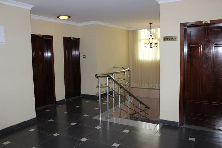 Interior entrance