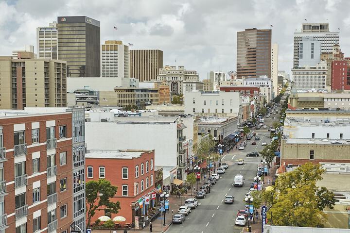 City view from property