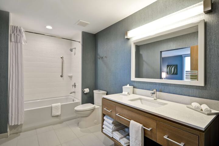 1 King Mobilty Hearing Accessible Roll in Shower Suite (17 of 17)