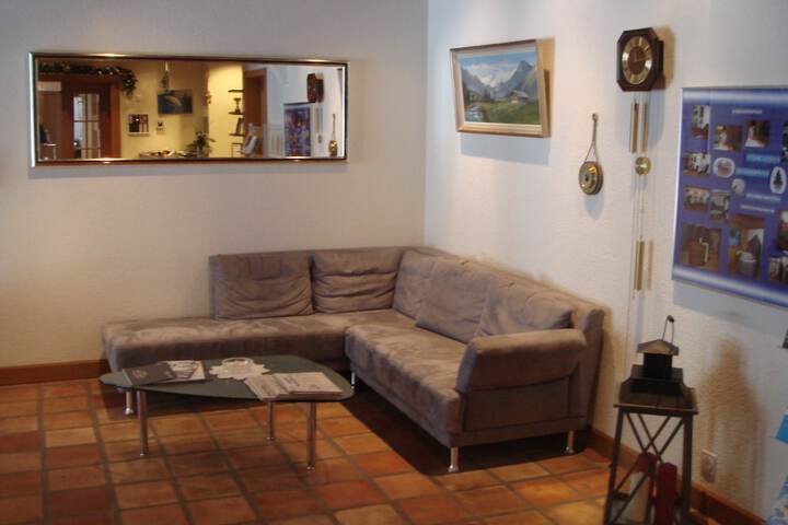 Lobby sitting area