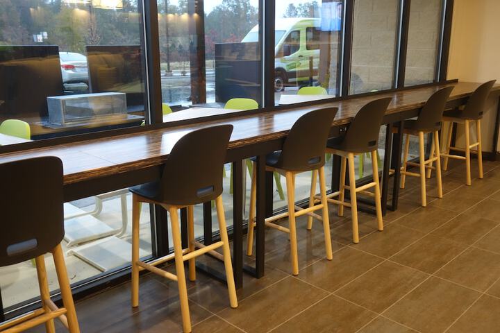 Breakfast area