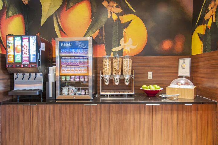Breakfast buffet