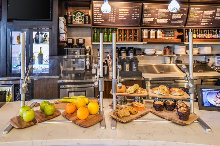Breakfast area