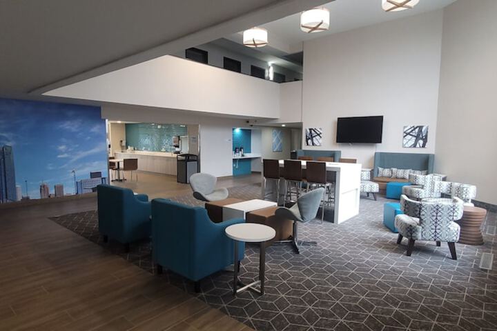 Lobby sitting area