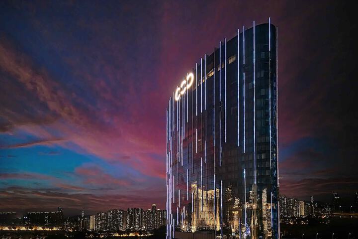Exterior of City of Dreams – Nüwa Macau