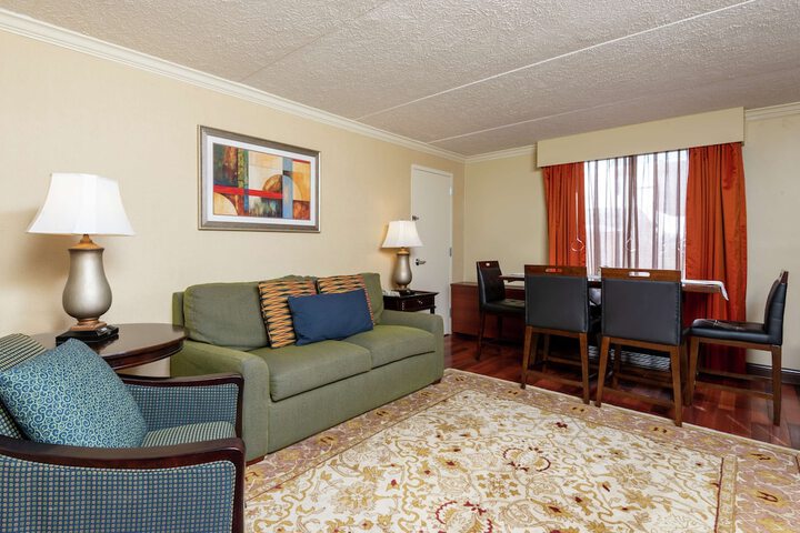 1 King Bed with Full Pull Out Sofa (9 of 34)