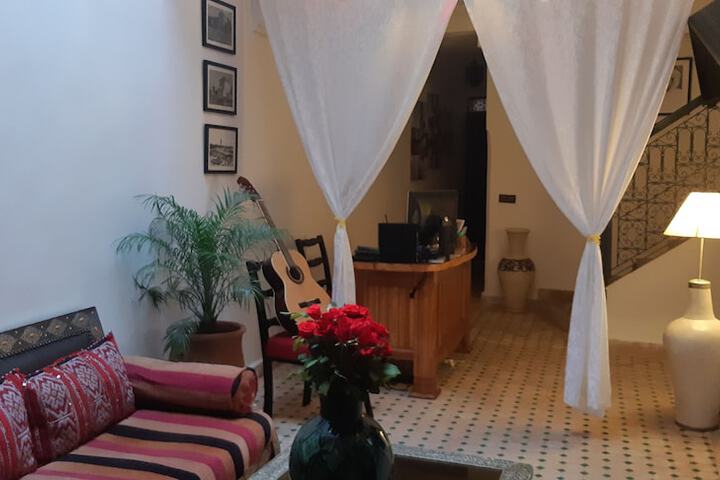 Interior entrance