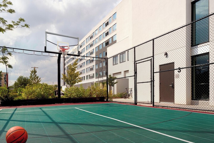 Basketball court
