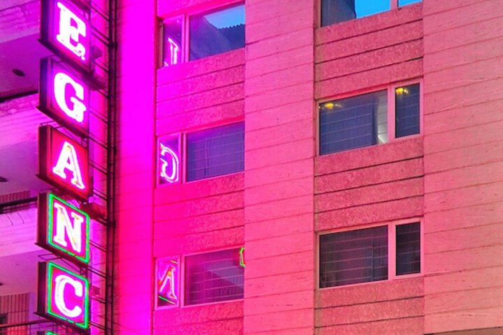 Front of property - evening/night