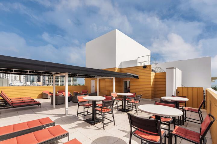 Rooftop terrace