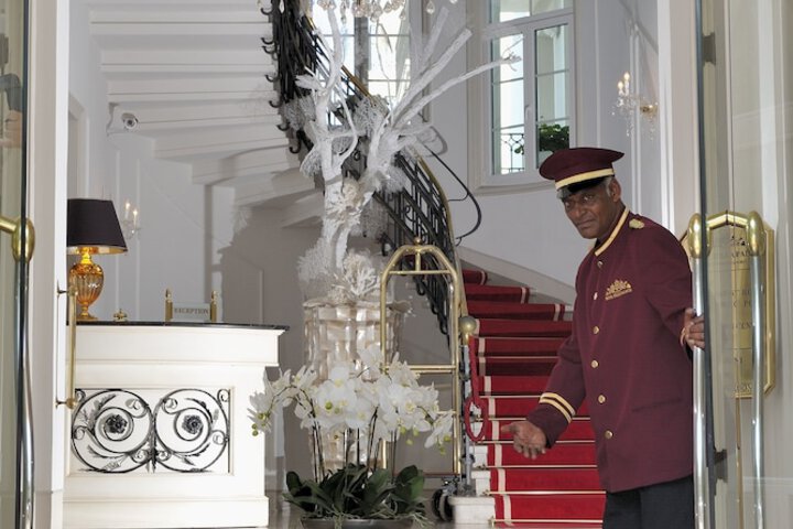 Interior entrance
