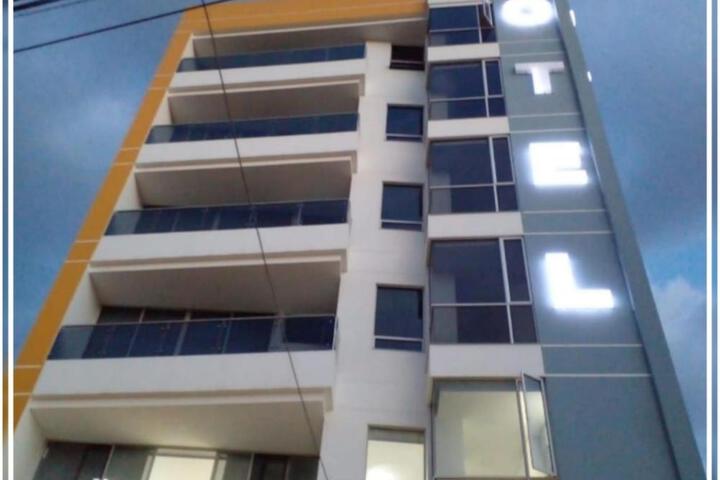 Exterior of Hotel Prestigio JC