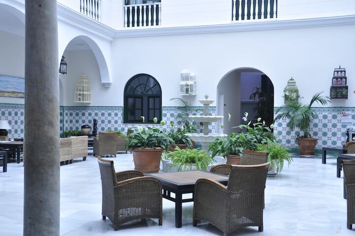 Lobby sitting area