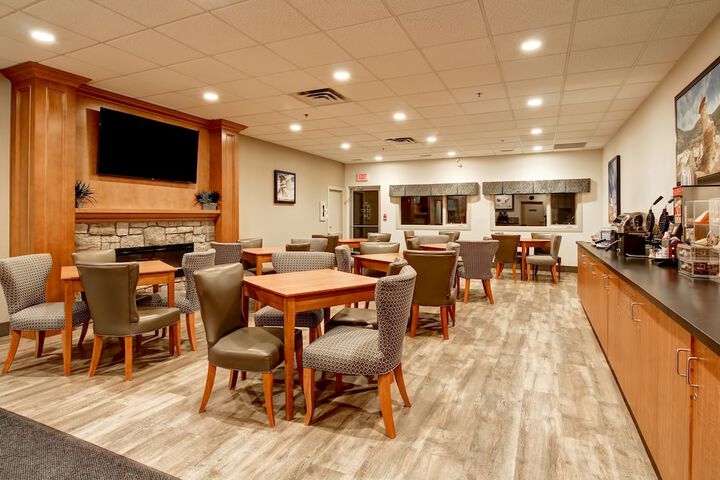 Breakfast area