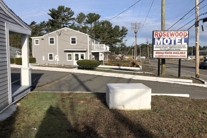 Exterior of Rosewood Motel