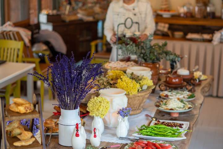 Breakfast buffet