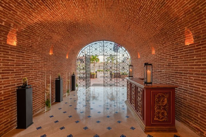 Interior entrance