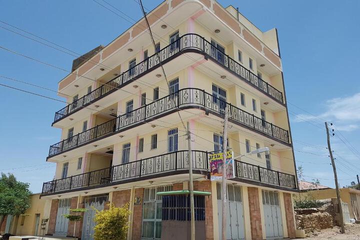 Exterior of Hotel Delina Aksum