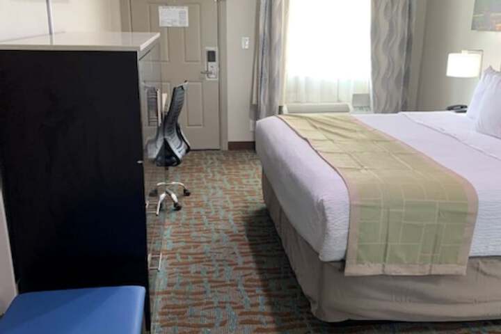 1 King Bed Mobility Accessible Roll in Shower (3 of 12)