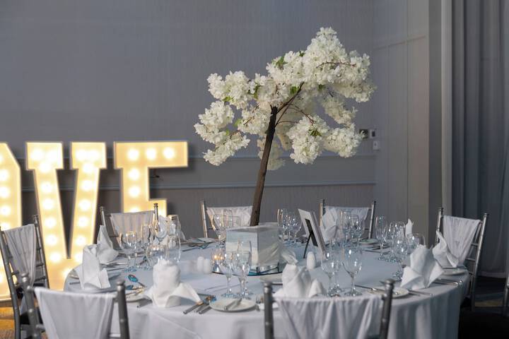 Indoor wedding