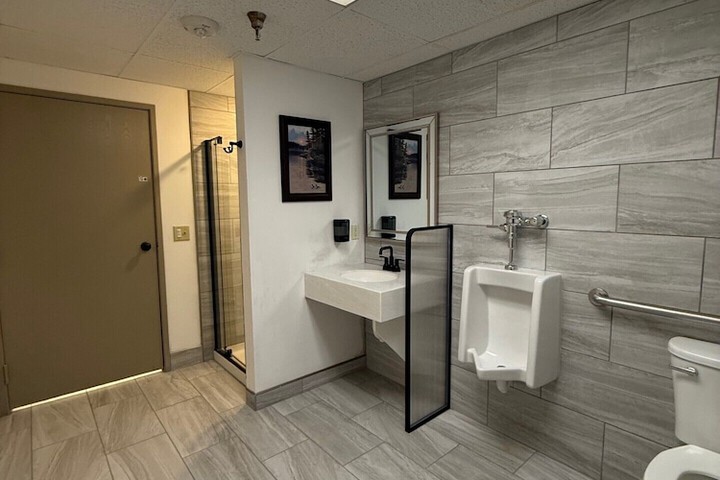 Shared bathroom