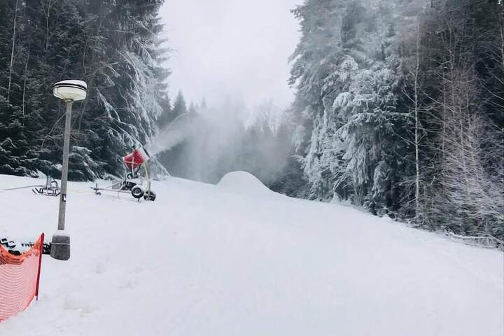 Skiing